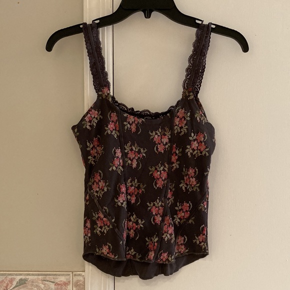 Guess Jeans Corset Style Tank Top - Picture 2 of 4